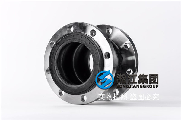 常州采购化工部标准304法兰DN200X1.6天然橡胶挠性接头
