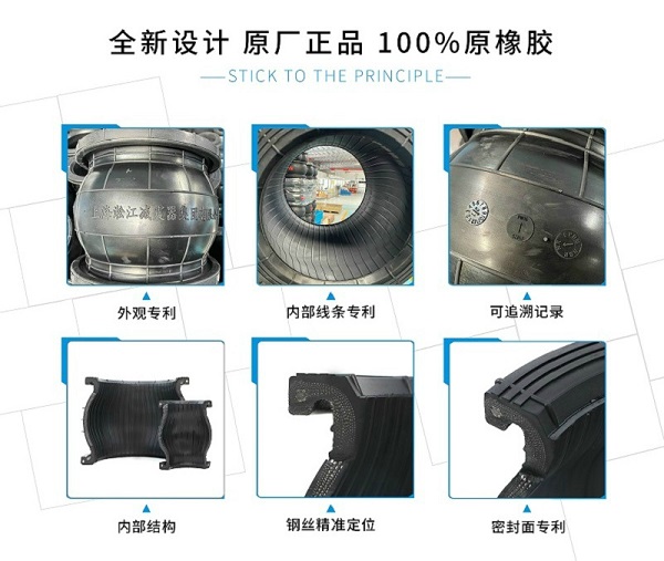 北京10kg可曲扰橡胶接装于管路中